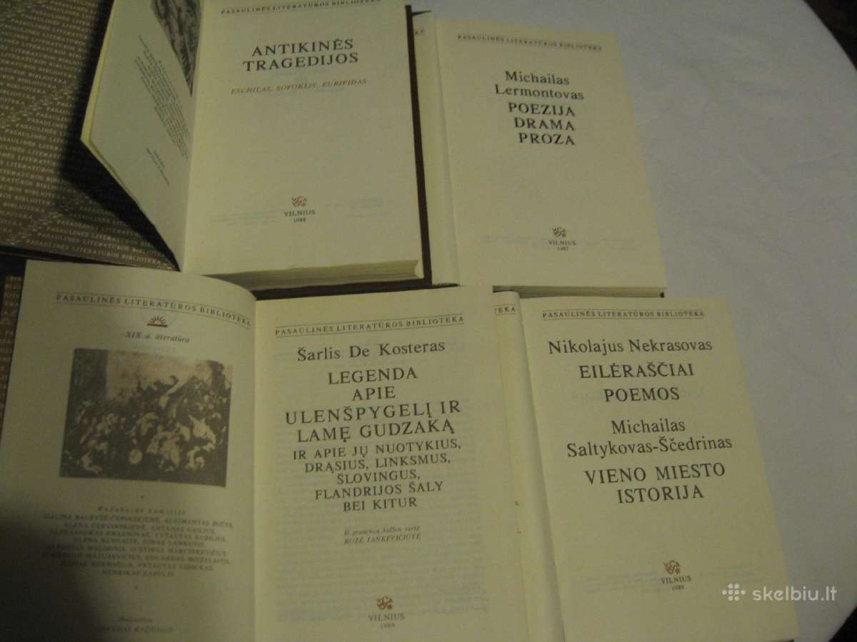 Parduodu pasaulinės literatūros biblioteką (2) - nuotraukos Nr. 7