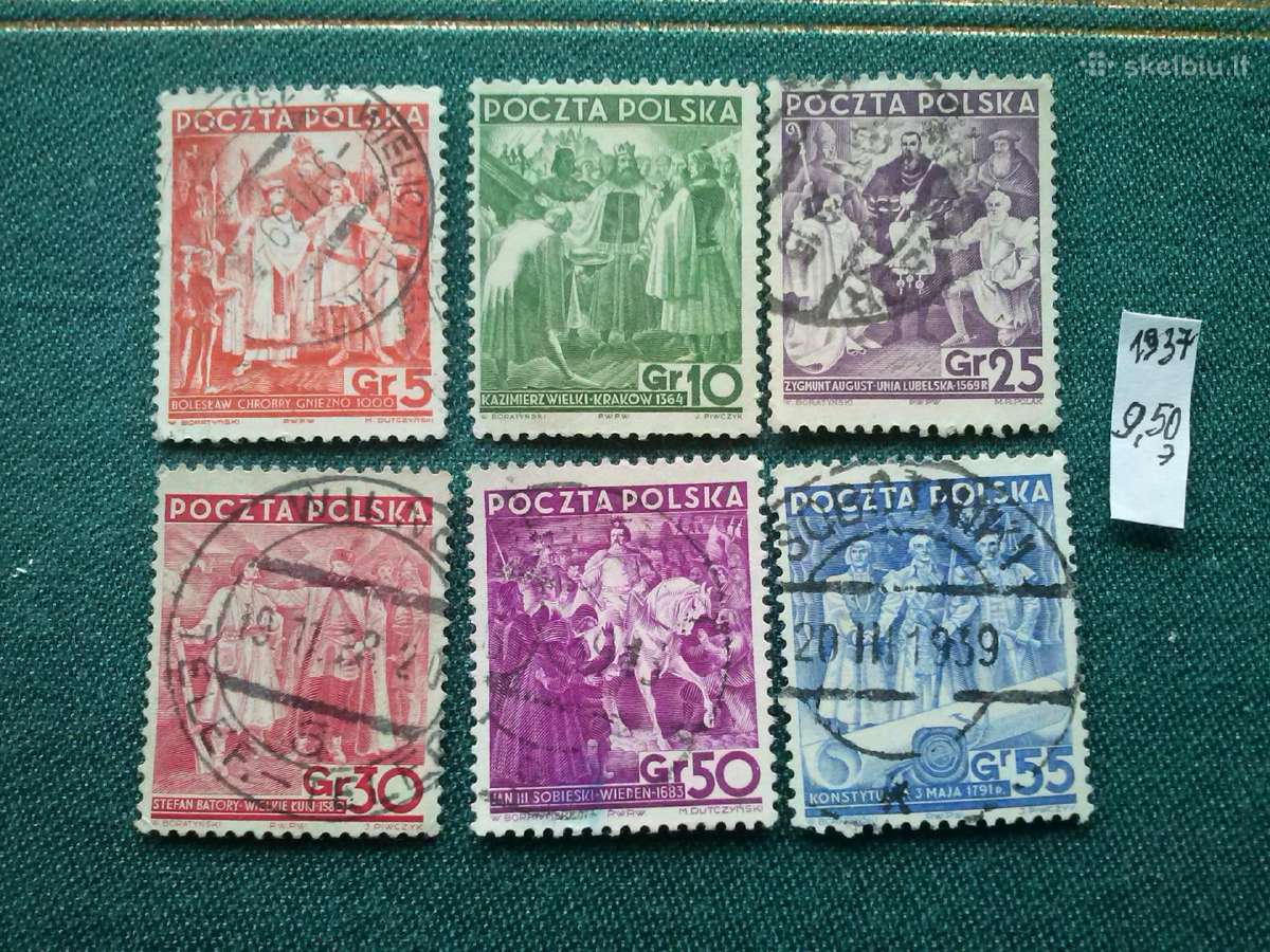 Poland 1937m.