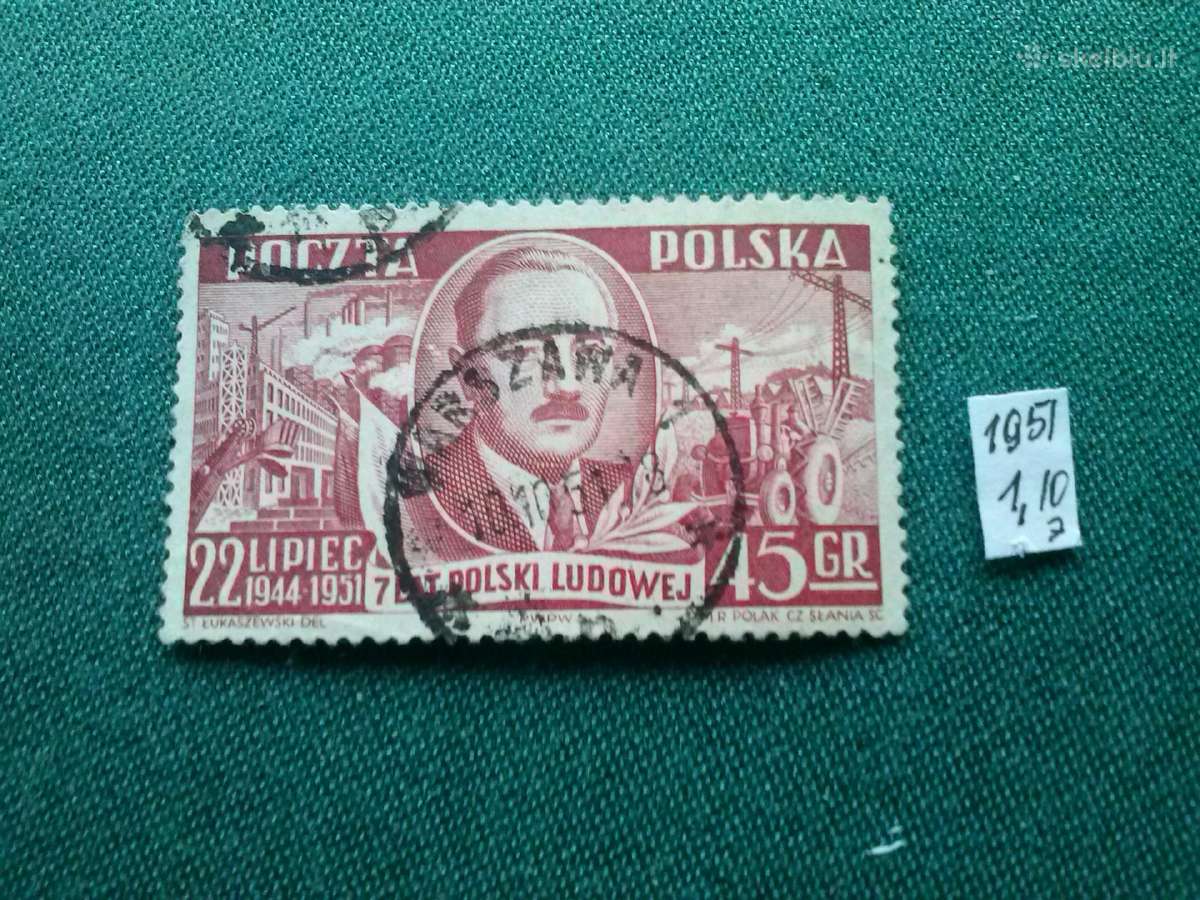 Poland 1951m. - nuotraukos Nr. 2