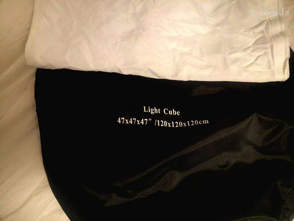 Light Tent Cube 120x120x120cm - nuotraukos Nr. 2