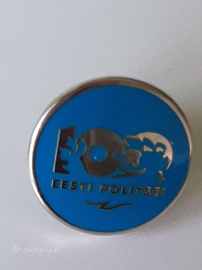 Estijos policijos ženkliukas