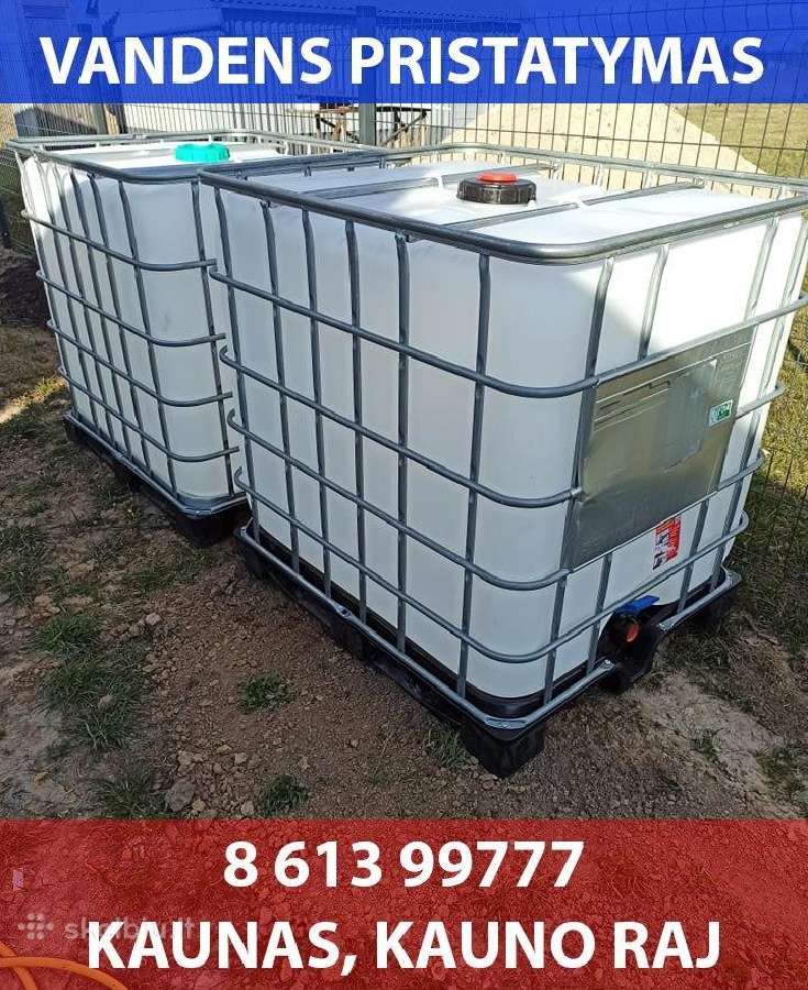 Ibc 1000l konteineriai su pristatymu ir užpildymu - nuotraukos Nr. 3