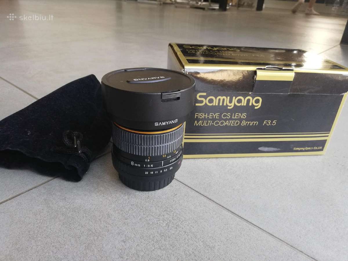 Samyang fish-eye(multi-coated 8mm F3.5) canon