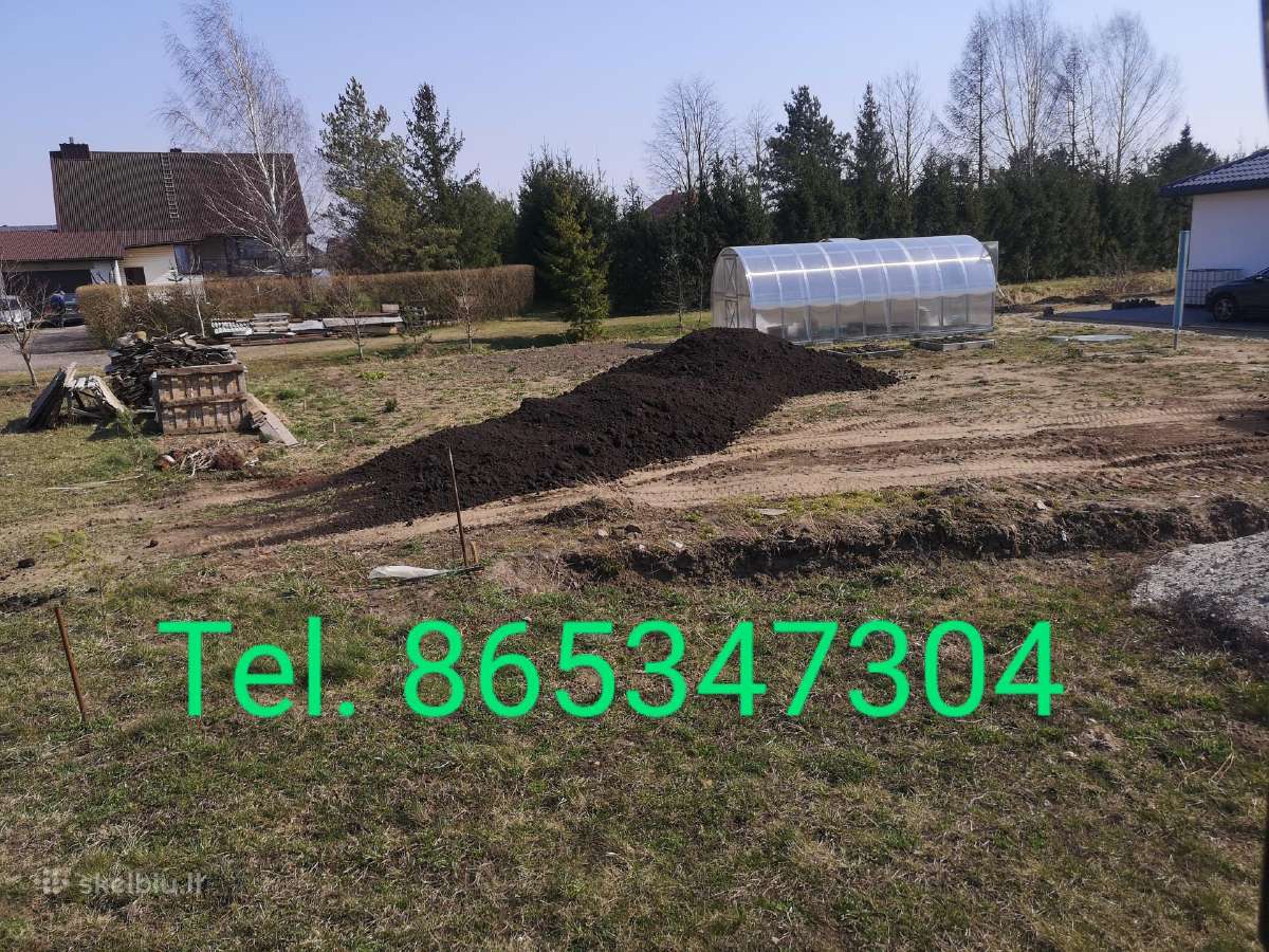 Smėlis Žvyras Skalda Juodžemis Gruntas - nuotraukos Nr. 5