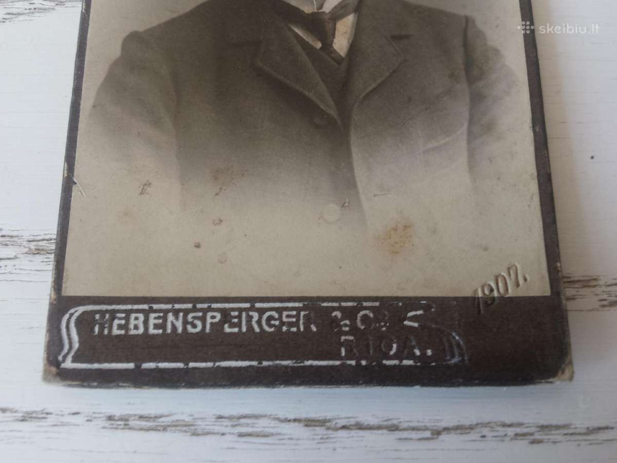 Senovinė nuotrauka 1907 m. - nuotraukos Nr. 3