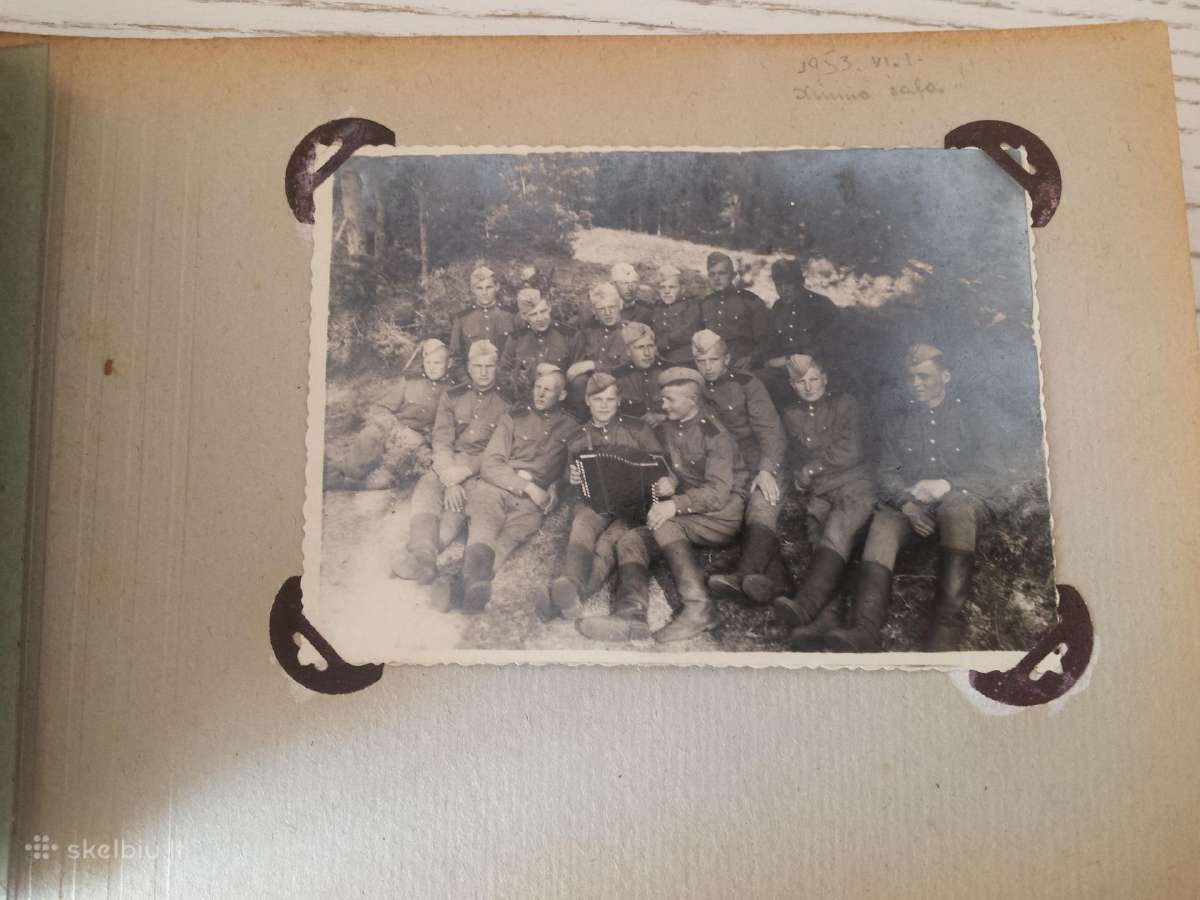 Albumas iš armijos laikų 1953-1954 m. - nuotraukos Nr. 11