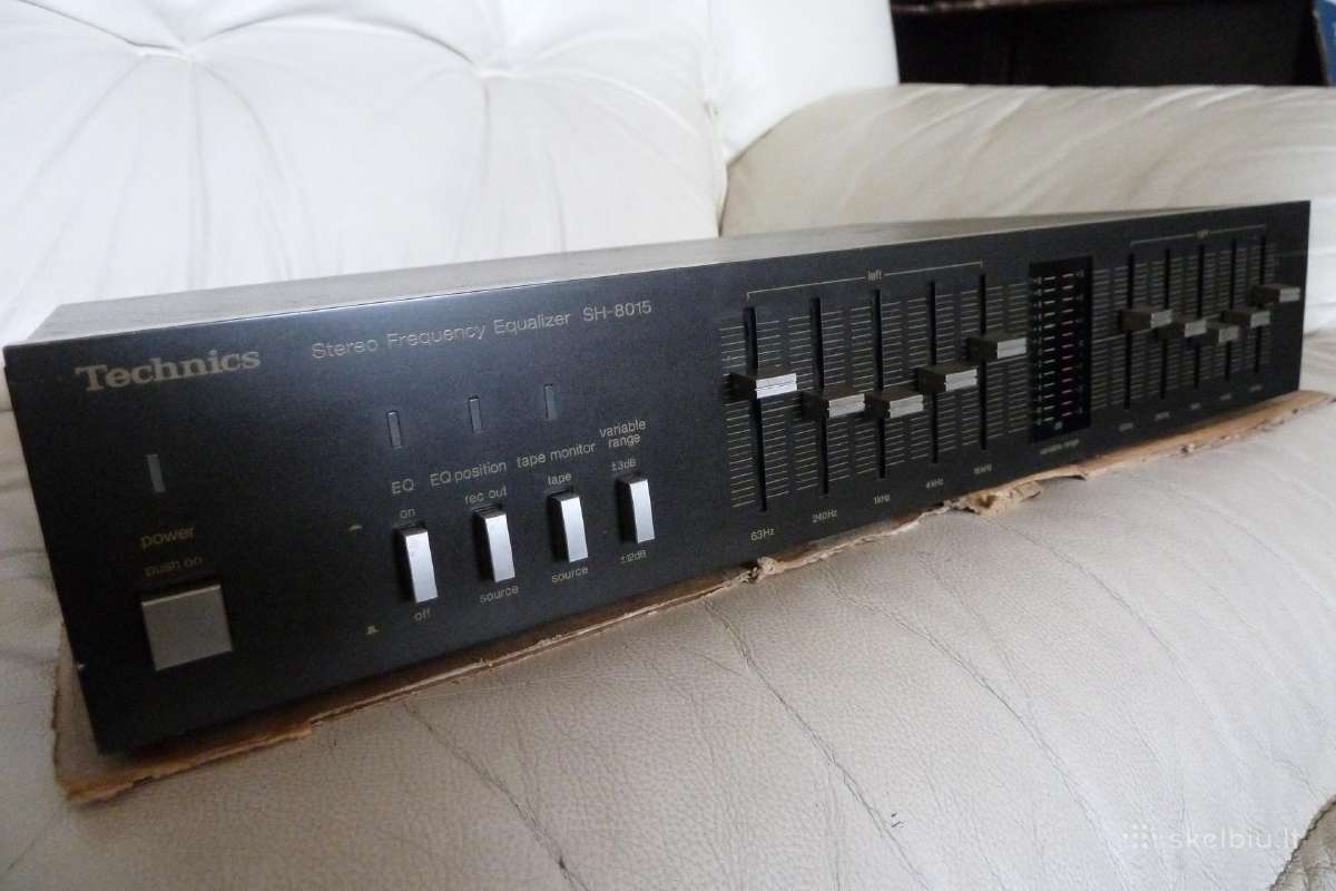 Ekvalaizeriai Marantz Technics Pioneer JVC - nuotraukos Nr. 11