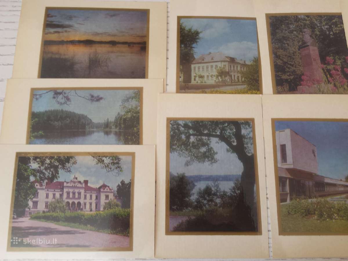 Rytų Lietuvos vaizdai 1975 m. - atvirukų runkinys