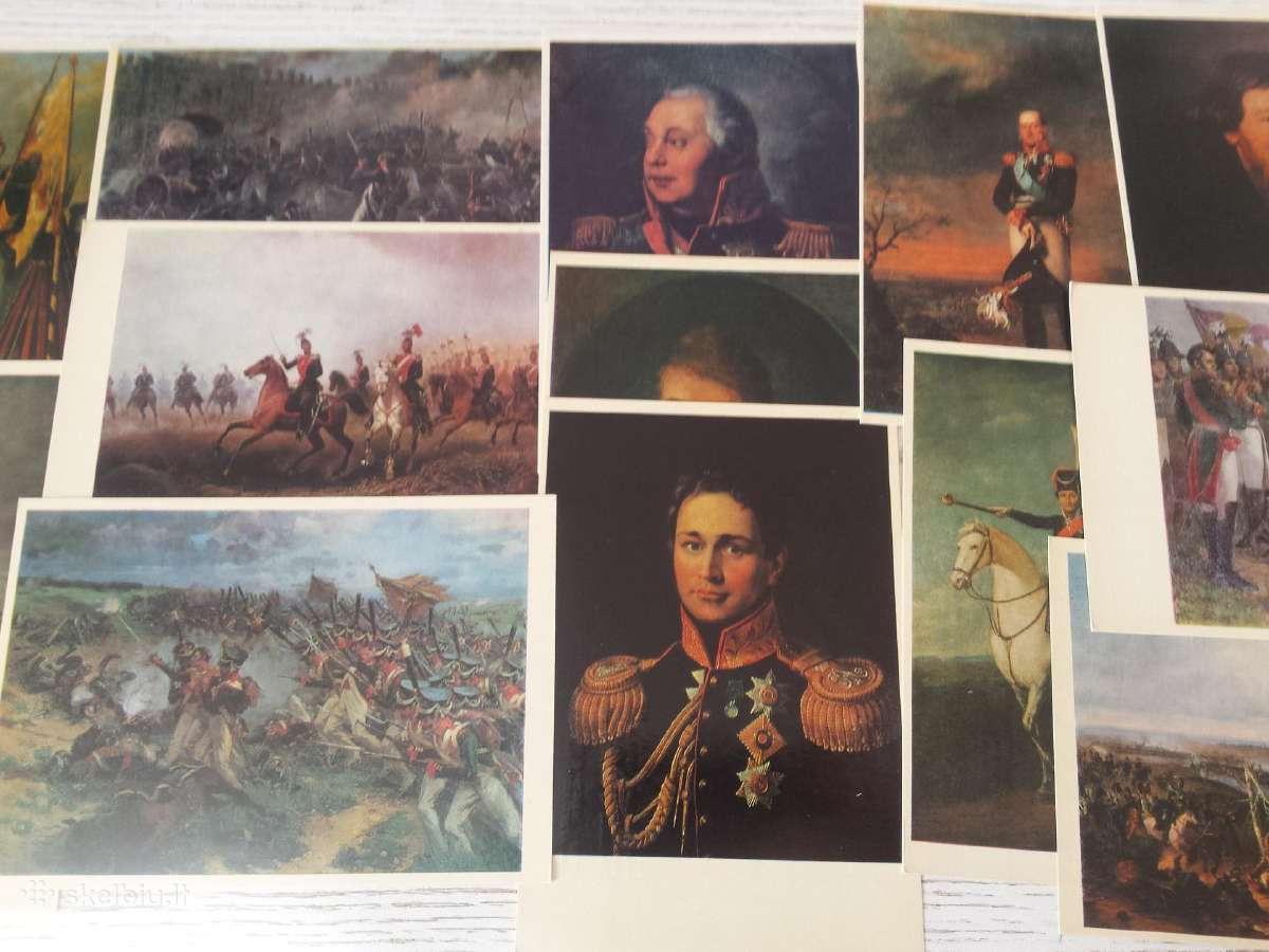 Borodino mūšis - atvirukų rinkinys - nuotraukos Nr. 2