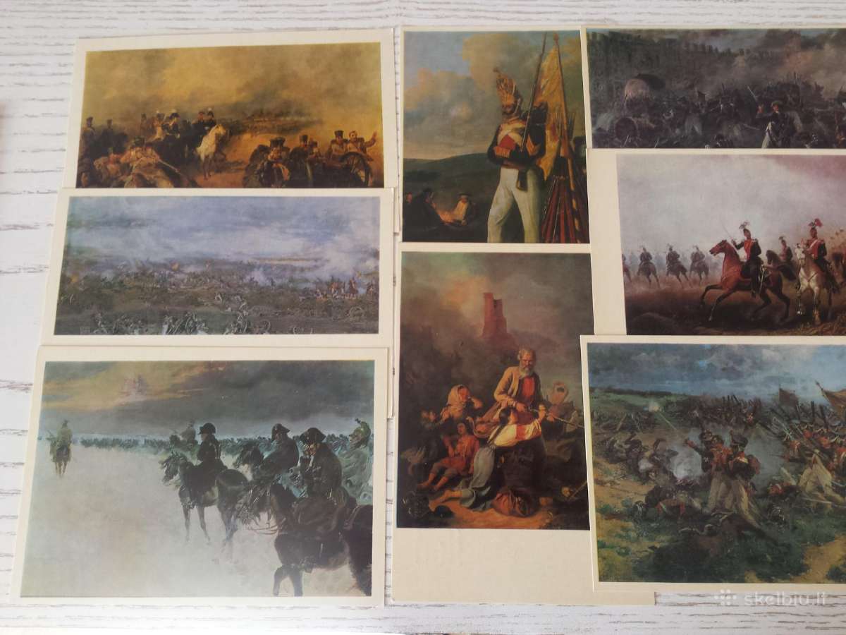 Borodino mūšis - atvirukų rinkinys - nuotraukos Nr. 3