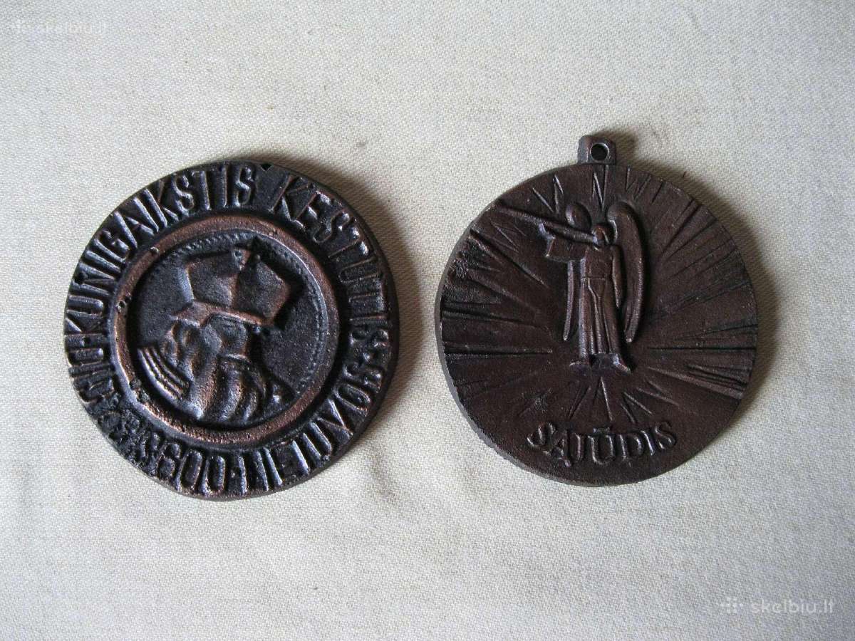 Lietuvos Medaliai Variuoti - Antikvaras. Zr. Fot