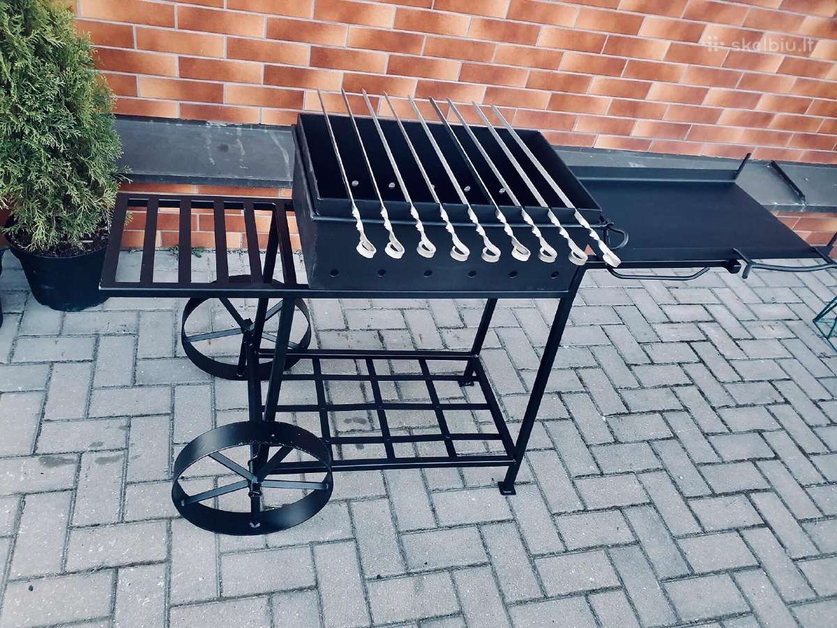 Šašlykinės nuo 30 Eur, keptuvės, pečiukai - nuotraukos Nr. 2