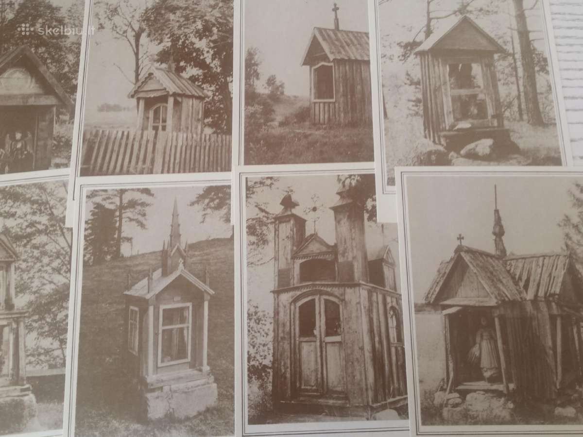 Koplytėlės - atvirukų rinkinyje