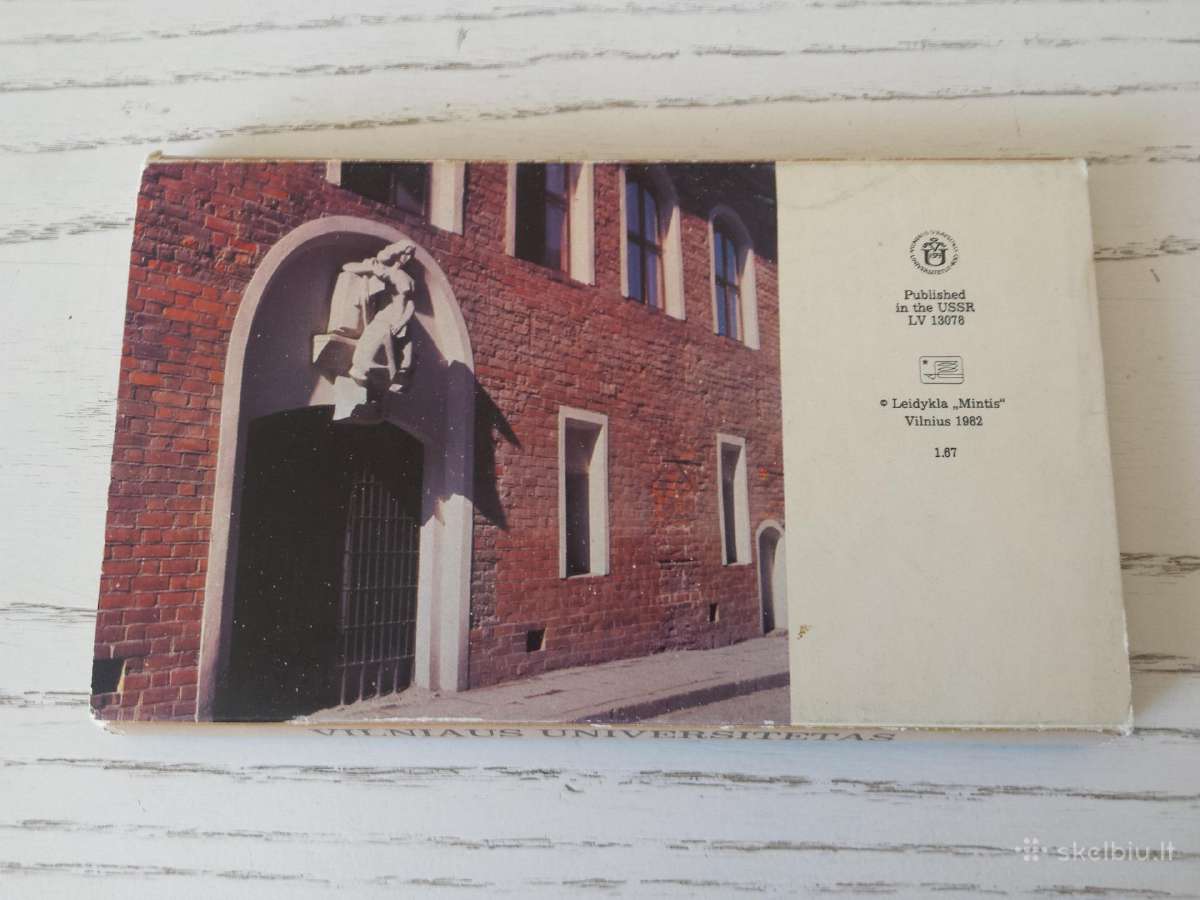Vilniaus universitetas atvirutėse - nuotraukos Nr. 6