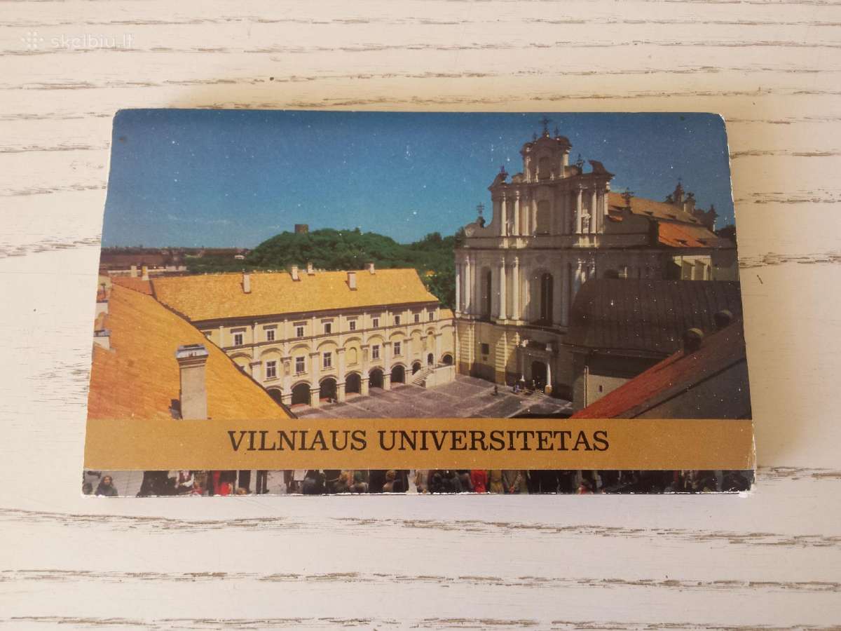 Vilniaus universitetas atvirutėse