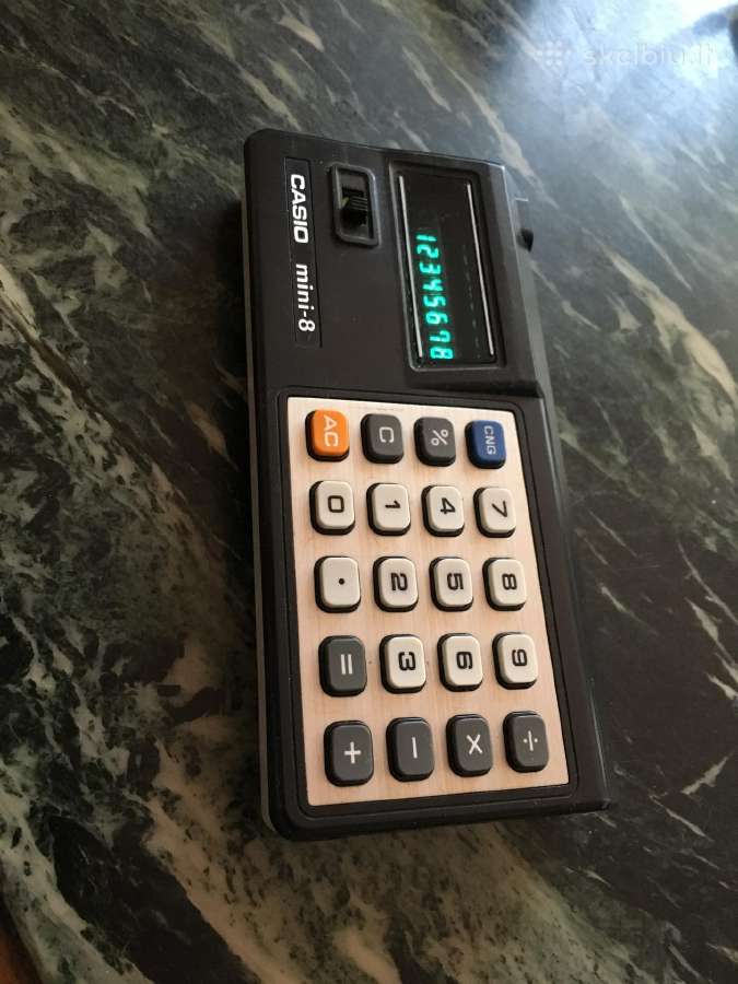 Kalkuliatoriai Brunsviga, casio, sharp,citizen. - nuotraukos Nr. 8