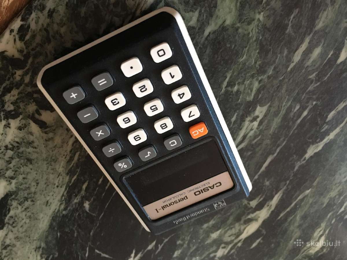 Kalkuliatoriai Brunsviga, casio, sharp,citizen. - nuotraukos Nr. 11