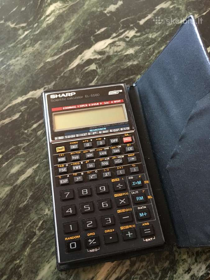 Kalkuliatoriai Brunsviga, casio, sharp,citizen. - nuotraukos Nr. 15