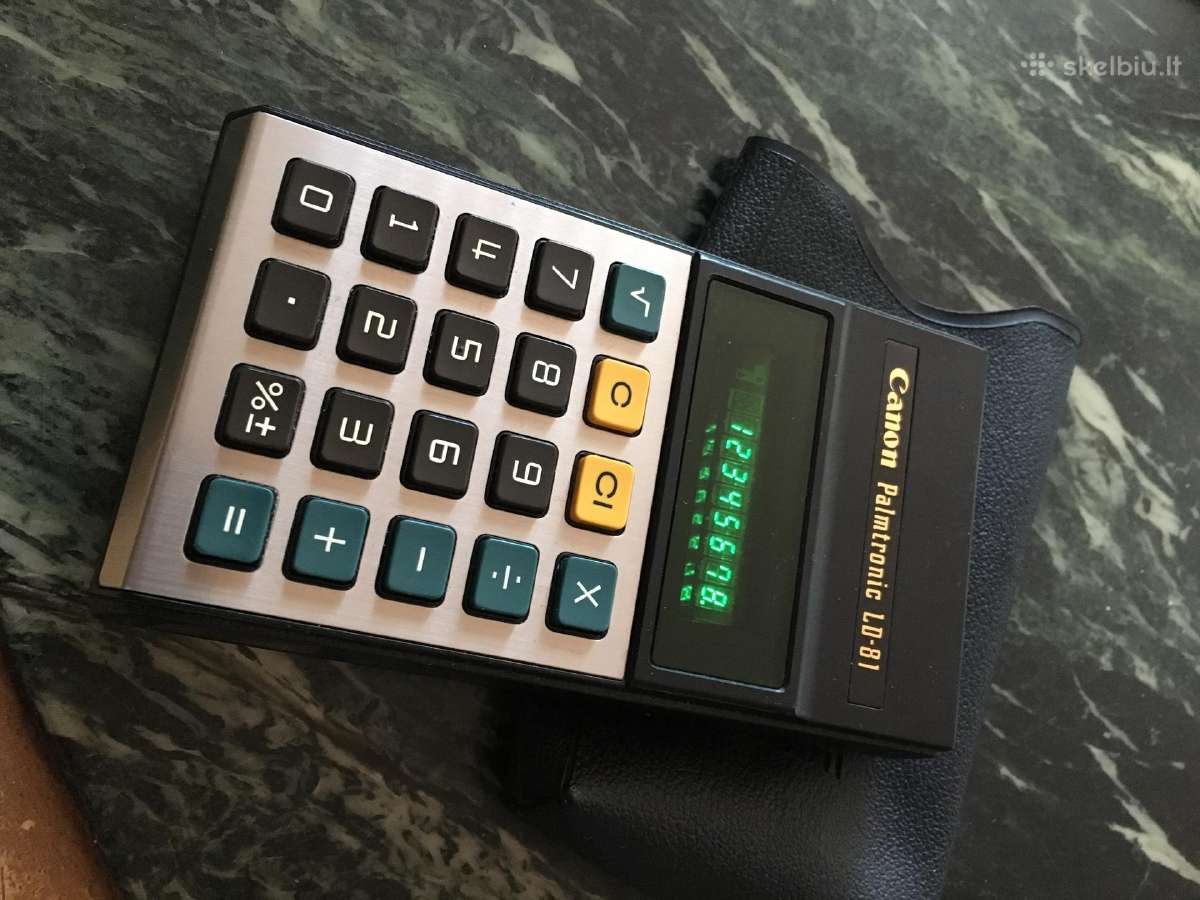 Kalkuliatoriai Brunsviga, casio, sharp,citizen. - nuotraukos Nr. 17