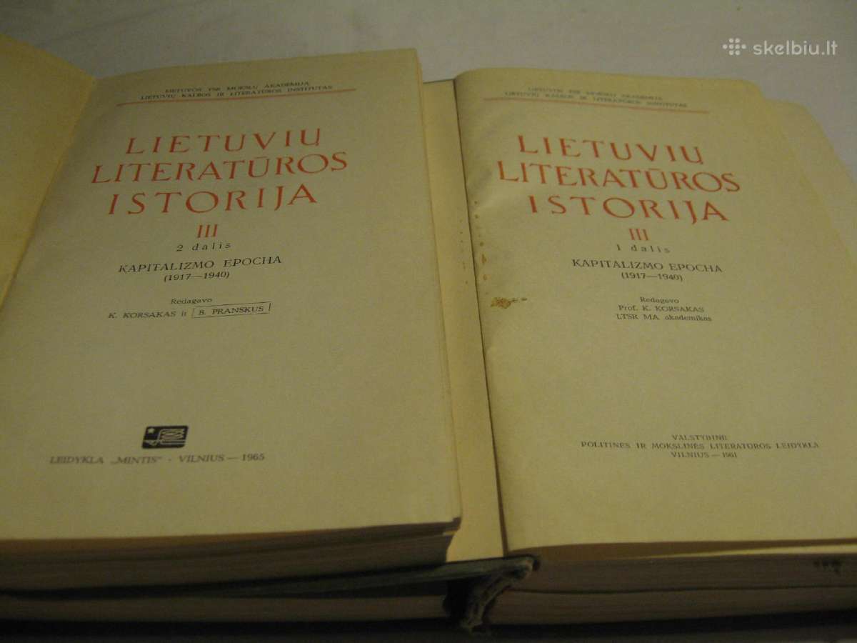Parduodu Daukanto, Grušo ir kt. taryb. leidimus - nuotraukos Nr. 10