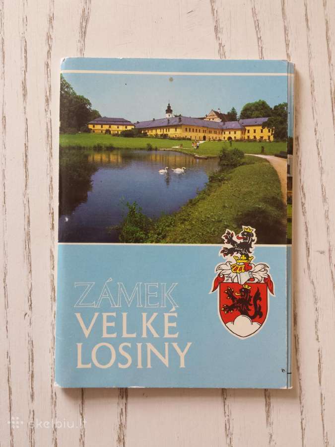 Rūmai Velke Losiny atvirukų rinkinyje