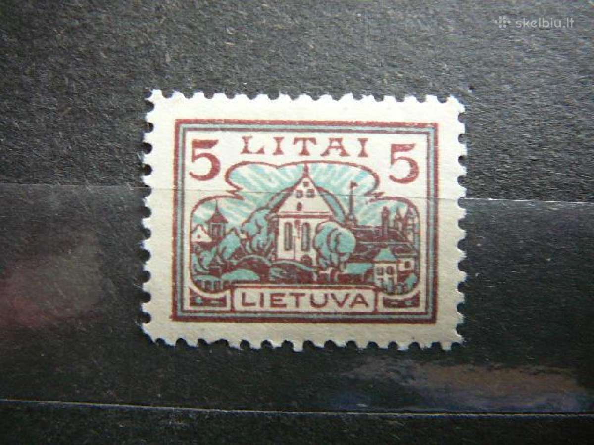 Lietuva 1923 Standartai Mnh be lipdes lit195s