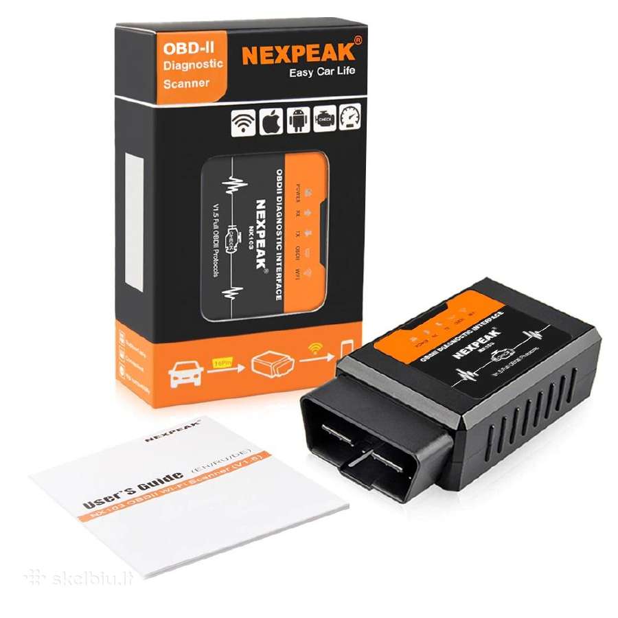 Pigi ir universali Elm327 diagnostika V1.5 WiFi - nuotraukos Nr. 7
