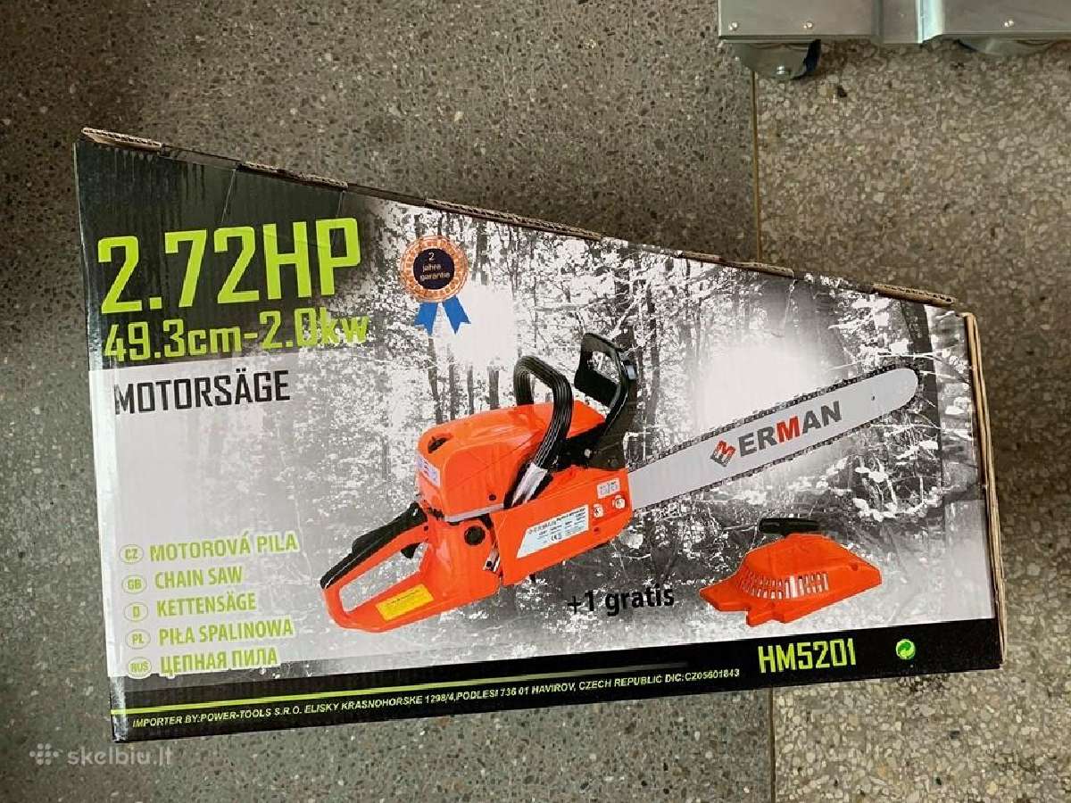 Pjūklas benzininis Mini Pjūklai benzininiai - nuotraukos Nr. 11
