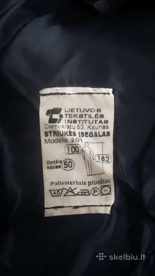 Gorteksas jūrinis neperšlampamas mėlynas - nuotraukos Nr. 6