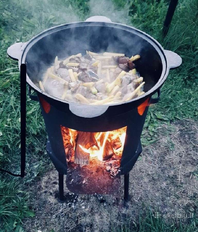 Krosnelė kazanui, pečiukas, kazanas - nuotraukos Nr. 7