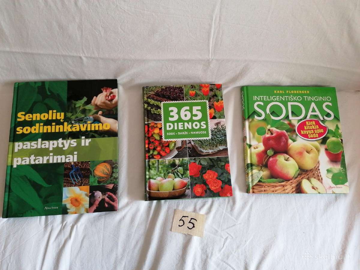 Naujos knygos apie sodą