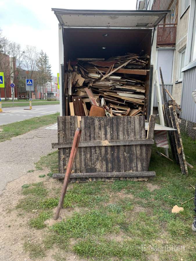 Šiukšlių išvežimas geriausia kaina griovimo darbai - nuotraukos Nr. 11