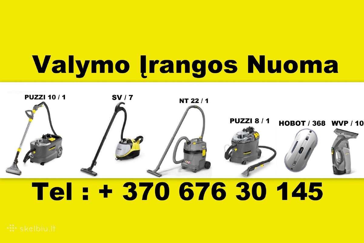 Karcher garinio siurblio nuoma Sc 4 Easyfix - nuotraukos Nr. 7