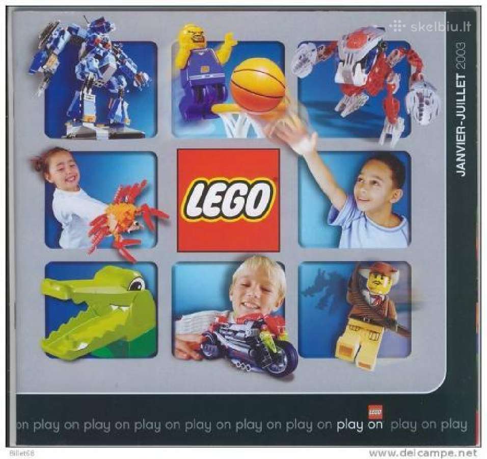 Ieškau senus Lego katalogus