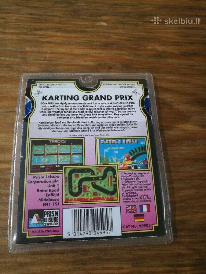 16 bit floppy žaidimas grand prix 1991 - nuotraukos Nr. 2