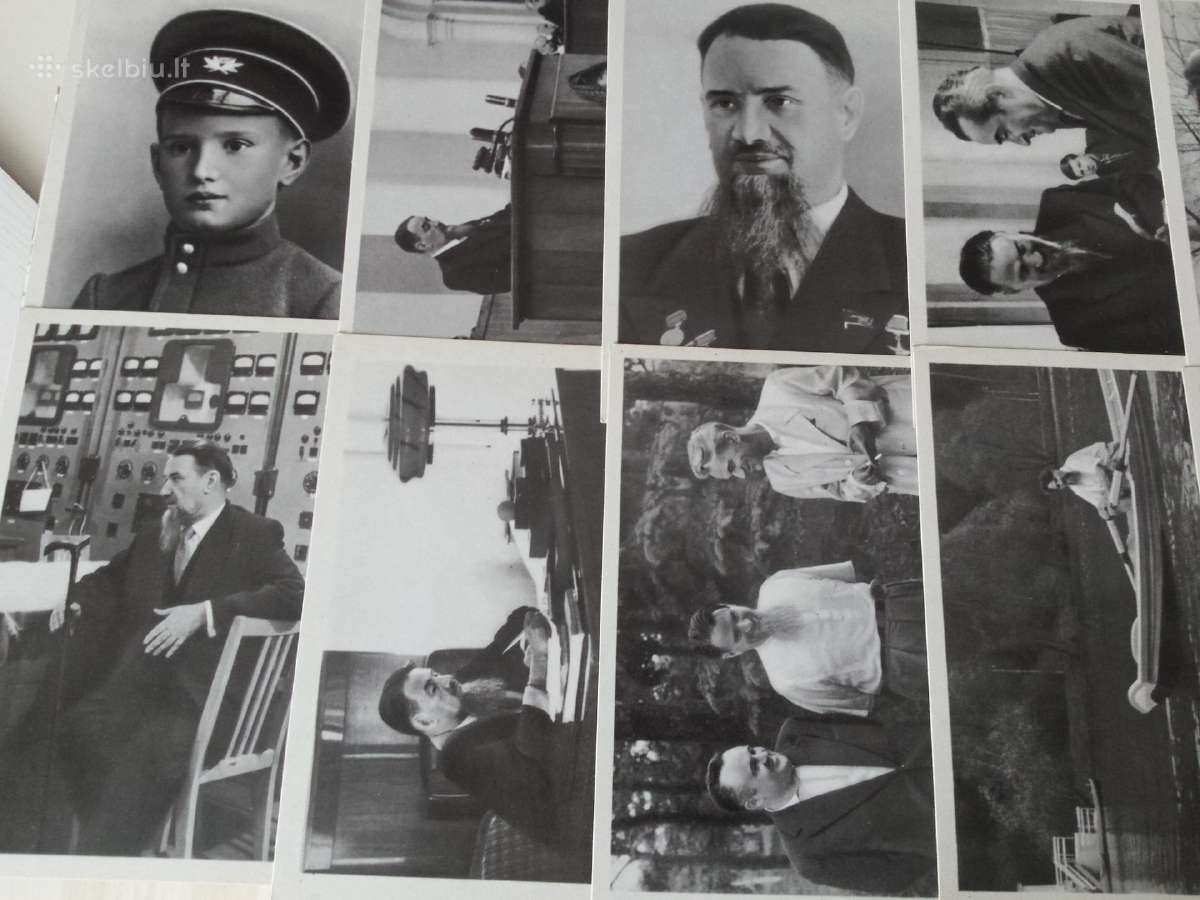 I. V. Kurčiatovas atvirukų rinkinyje
