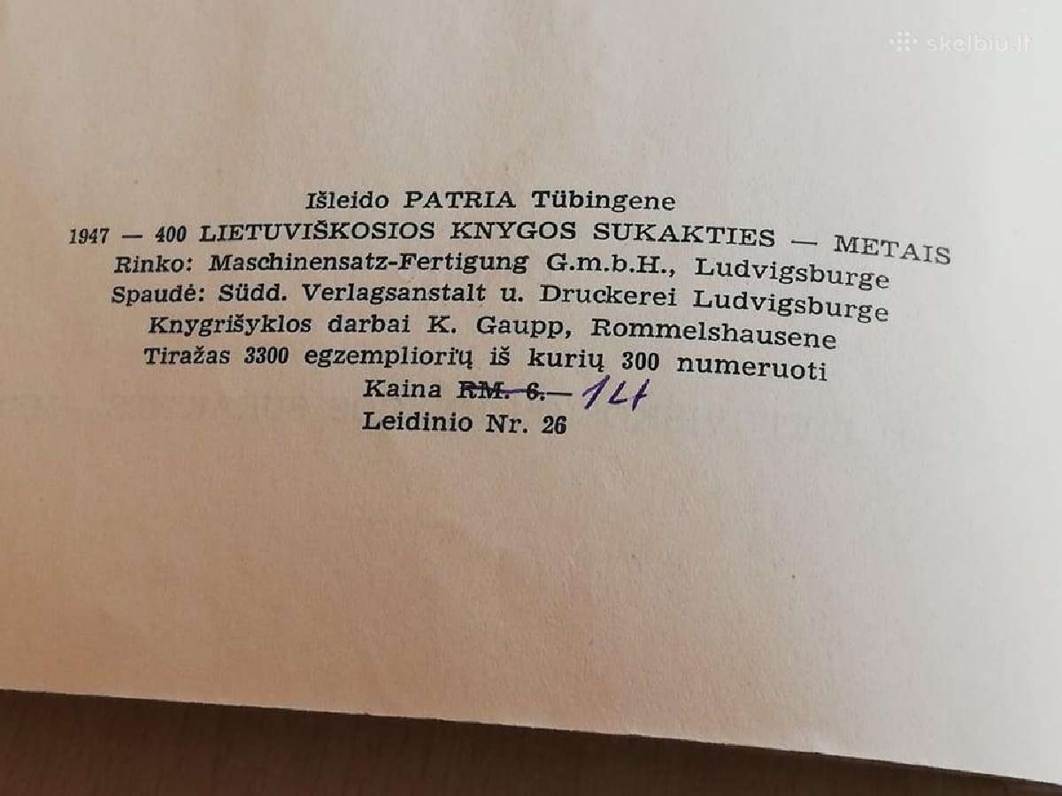Vilniaus varpai 1947m - nuotraukos Nr. 2