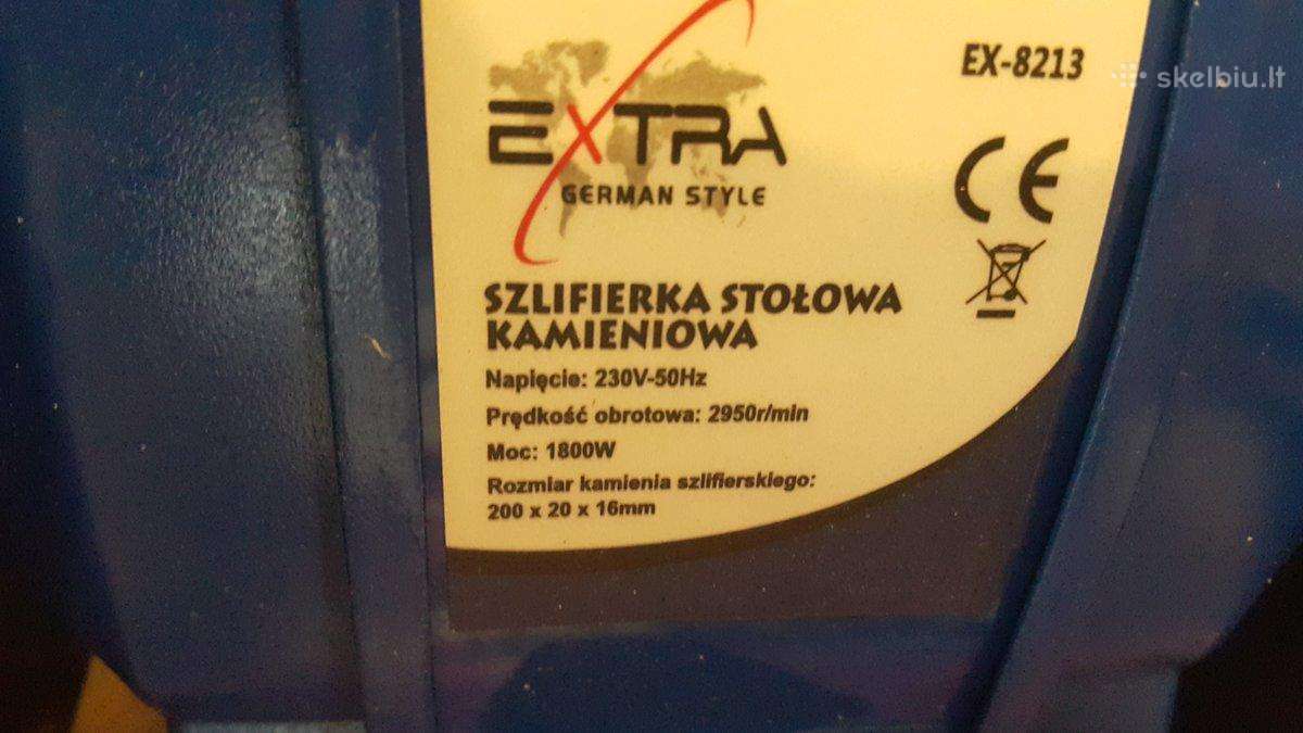 Pigiausiai Nauji Galąstuvai šmirgeliai 1750w. - nuotraukos Nr. 19