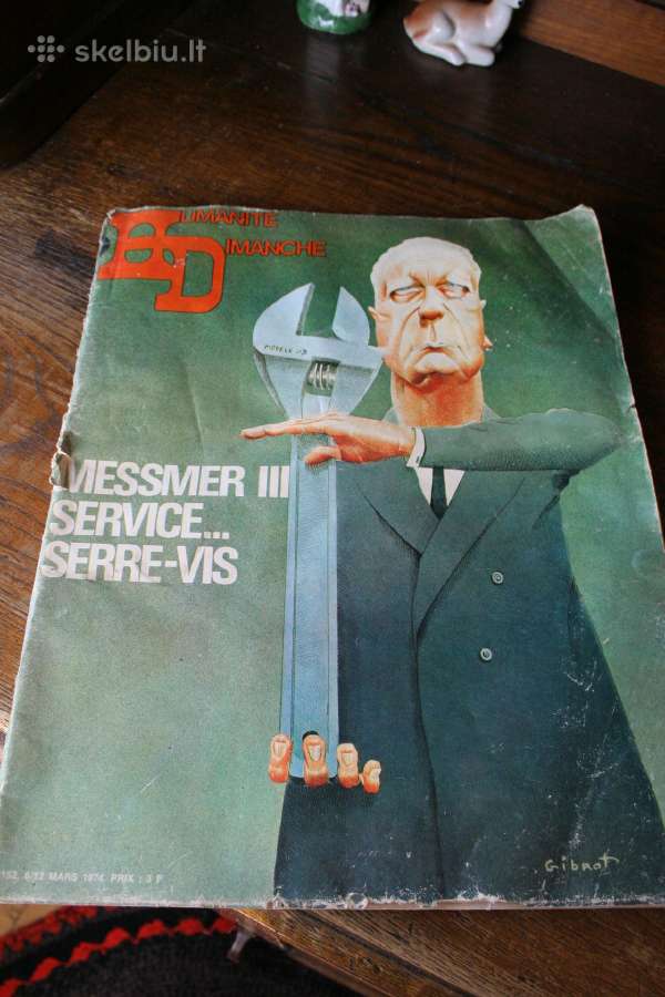Senas prancūzškas žurnalas 1974m.