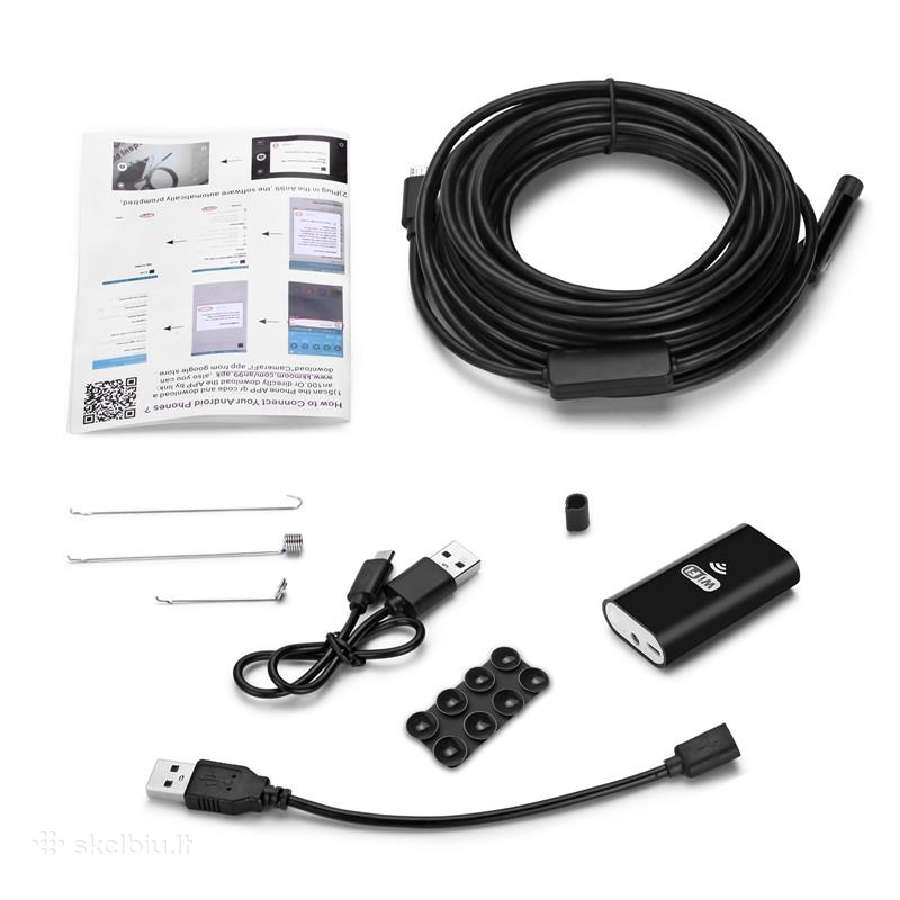 WiFi endoskopine kamera 5m