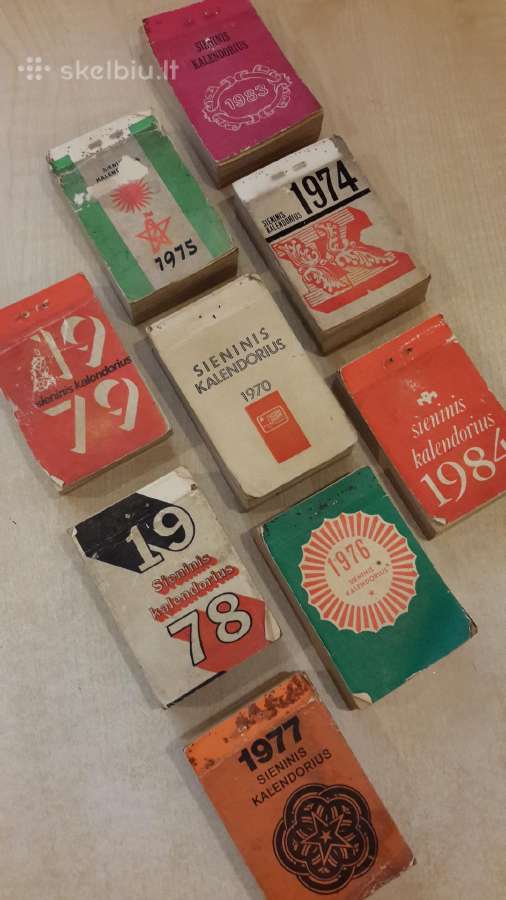 Kalendoriaus lapeliai įvairioms progoms 1935-2026 - nuotraukos Nr. 2