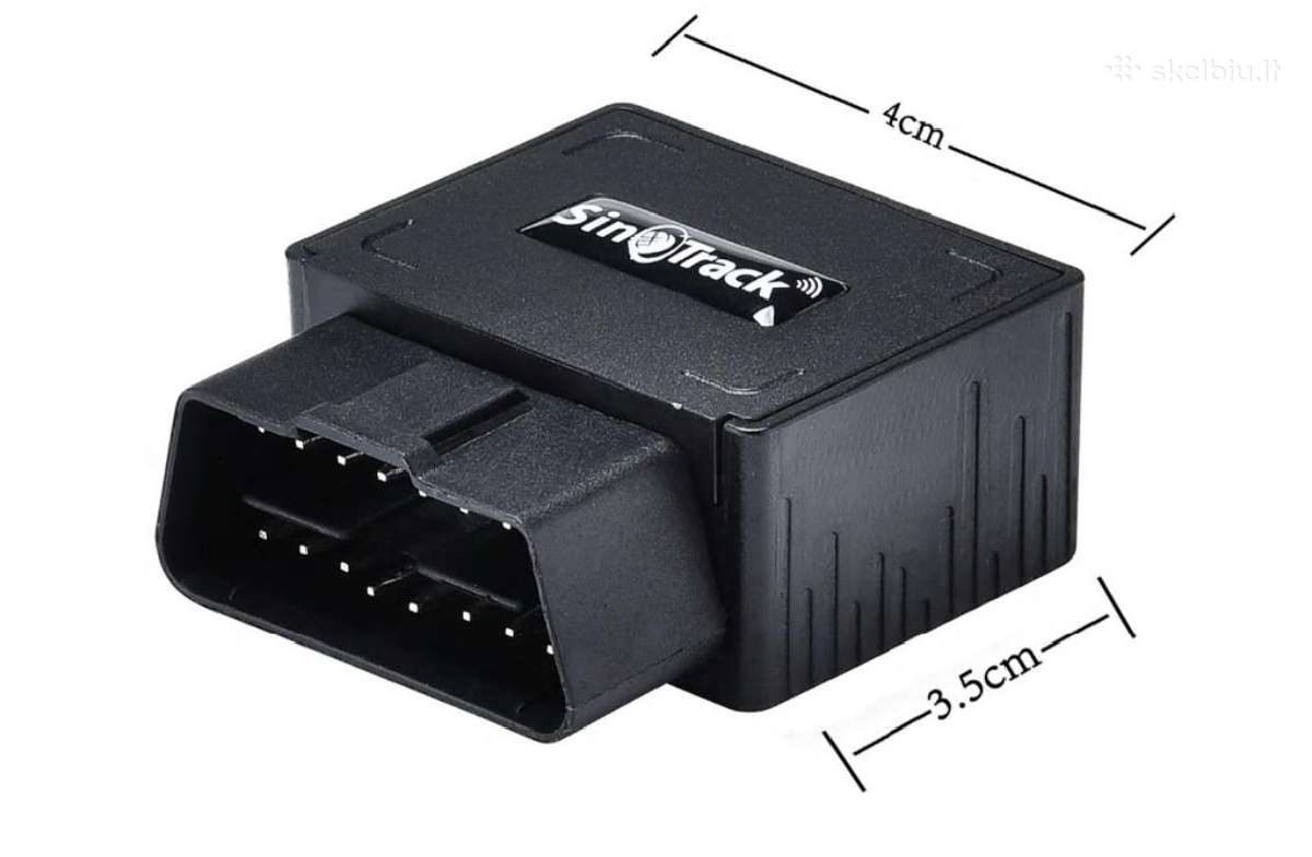 GPS seklys (tracker) su Obd2 jungtimi - nuotraukos Nr. 4