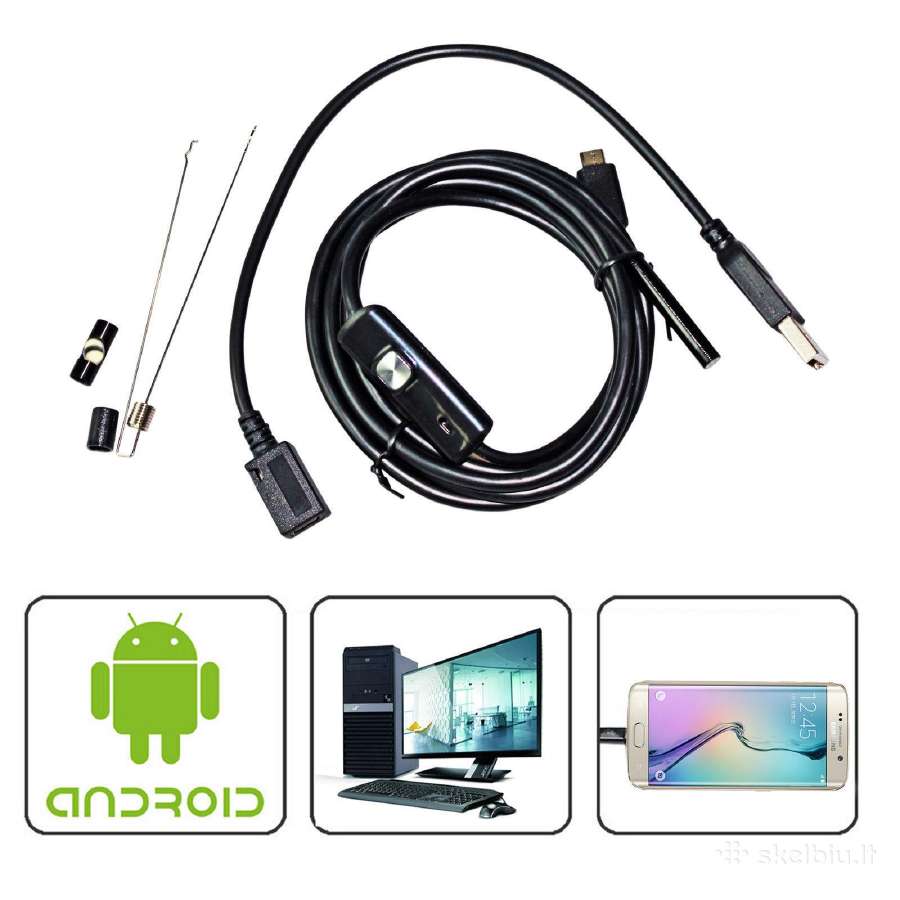 Endoskopine kamera android 2m - nuotraukos Nr. 2