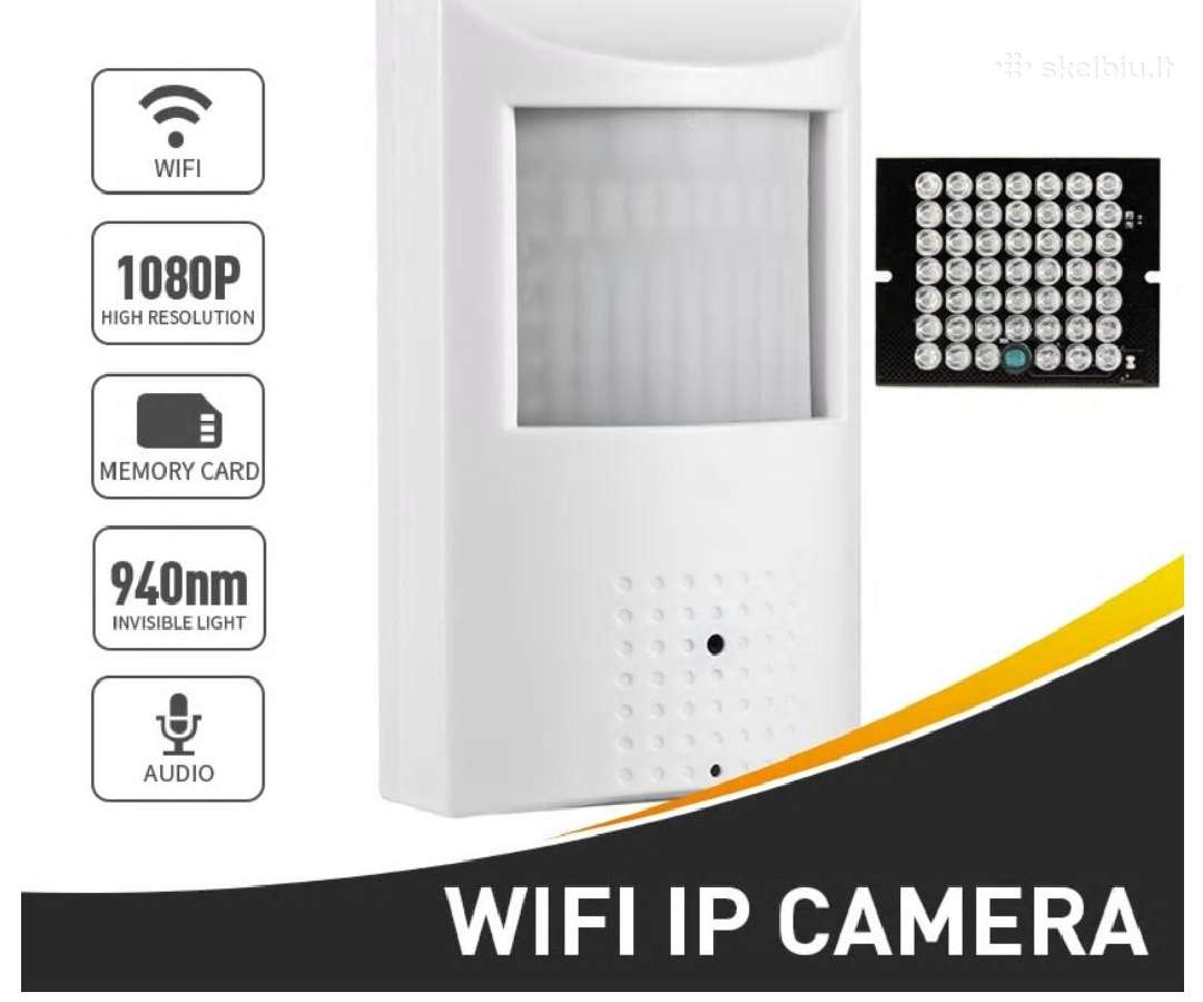 WiFi slapta kamera judesio daviklis - nuotraukos Nr. 5