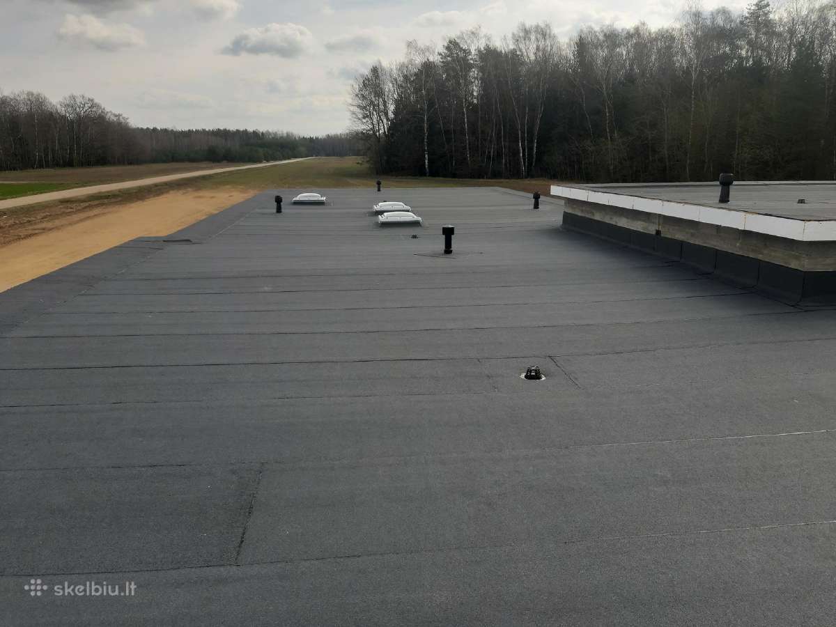 Dengiame stogus su prilydoma danga, pvc ir epdm - nuotraukos Nr. 6