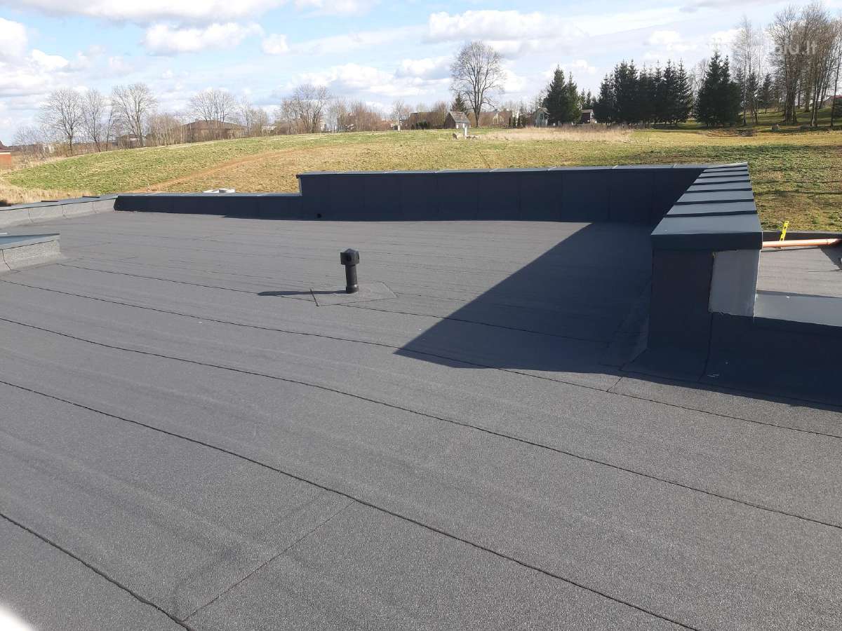 Dengiame stogus su prilydoma danga, pvc ir epdm - nuotraukos Nr. 20