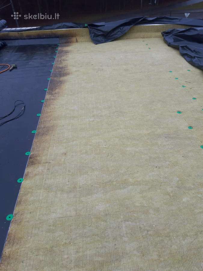 Dengiame stogus su prilydoma danga, pvc ir epdm - nuotraukos Nr. 5