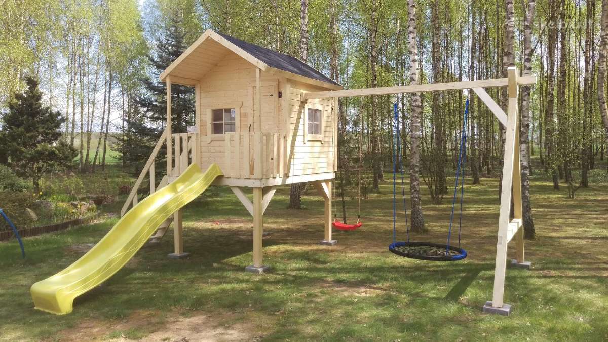 Lauko sandėliukai,pirtys,sodo ir vaikiški nameliai - nuotraukos Nr. 34
