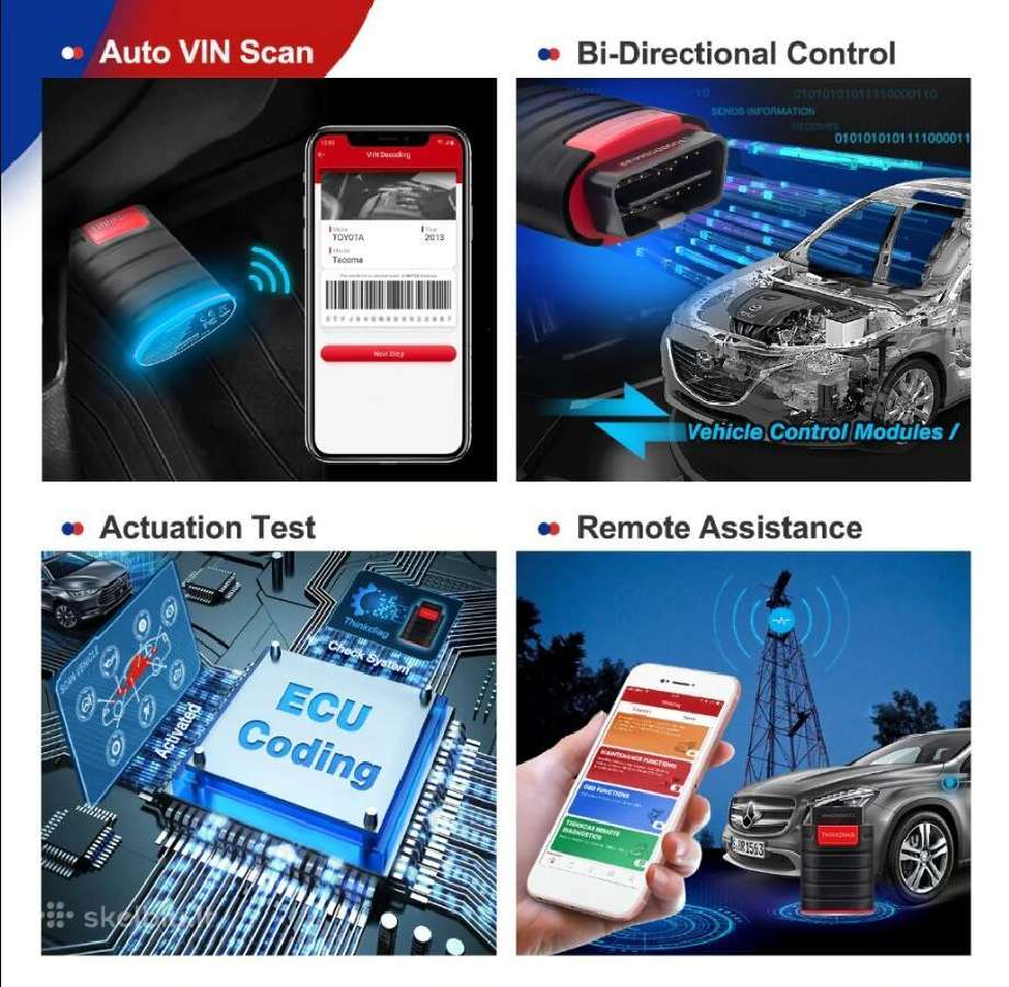 Thinkcar Thinkdiag Obd2 Diagnostikos įranga - nuotraukos Nr. 4