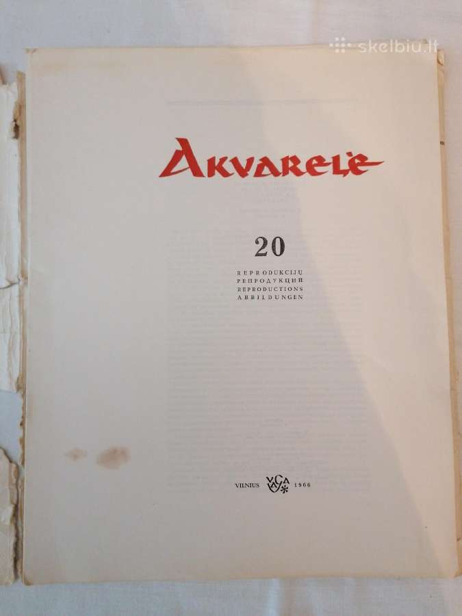 Akvarelė reprodukcijos - nuotraukos Nr. 2